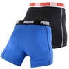 Image de Puma - Basic Boxershorts 2 Pack - Blue
