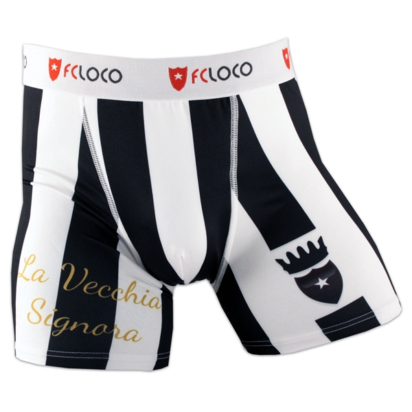 Image de FC Loco - Boxer Juve - Noir/Blanc