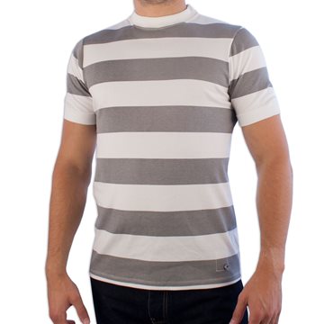 Agrandir l'image de Campo Retro - Maillot rétro Empire - Blanc/Gris clair Image de Campo Retro - Maillot rétro Empire - Blanc/Gris clair
