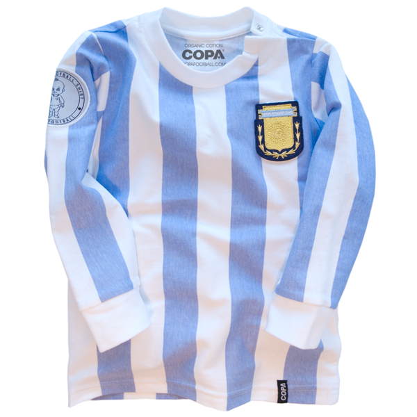 Image de Copa Football - Maillot rétro Argentine n°10 enfant