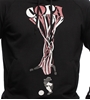 Image de Copa Football - Sweat à capuche Stripes - Noir
