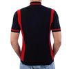Image de Madcap England - Maillot de cyclisme rétro Zig Zag Wanderer - Noir/Rouge