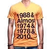 Image de Copa Football - T-shirt col en V Holland Almost - Orange
