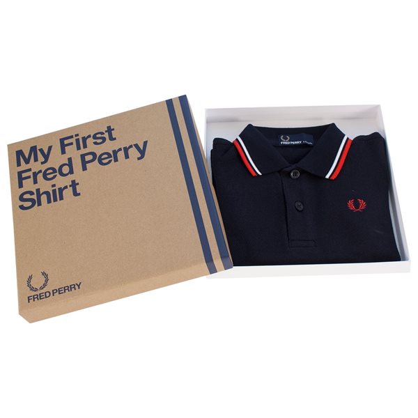 Image de Fred Perry - My First Fred Perry Polo - Bleu Marine - Bébé