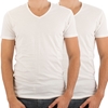 Image de Puma - Basic 2P V-Neck T-Shirt - White