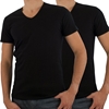 Image de Puma - Basic 2P V-Neck T-Shirt - Black