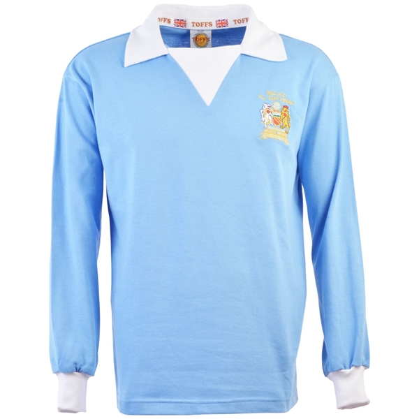 Image de Maillot rétro Manchster City FL Cup Final 1976