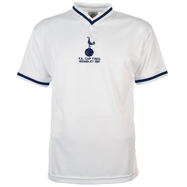 Image de Maillot rétro Tottenham Hotspur FA Cup Final 1981