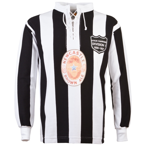 Image de Maillot rétro Newcastle United Brown Ale 80 Year Celebration