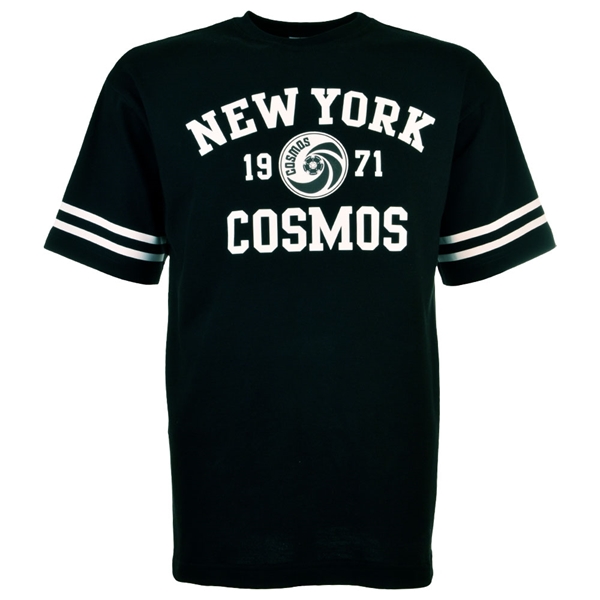 Image de TOFFS - T-Shirt New York Cosmos 1971 Vintage - Noir