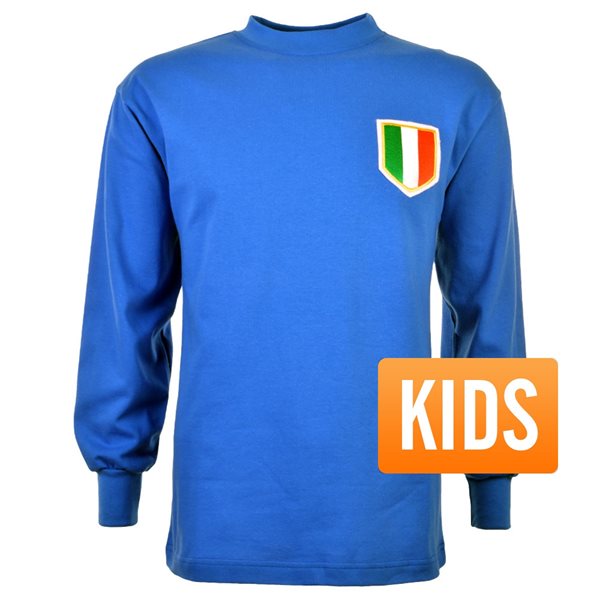 Image de Italy Retro Football Shirt 1950's - Kids