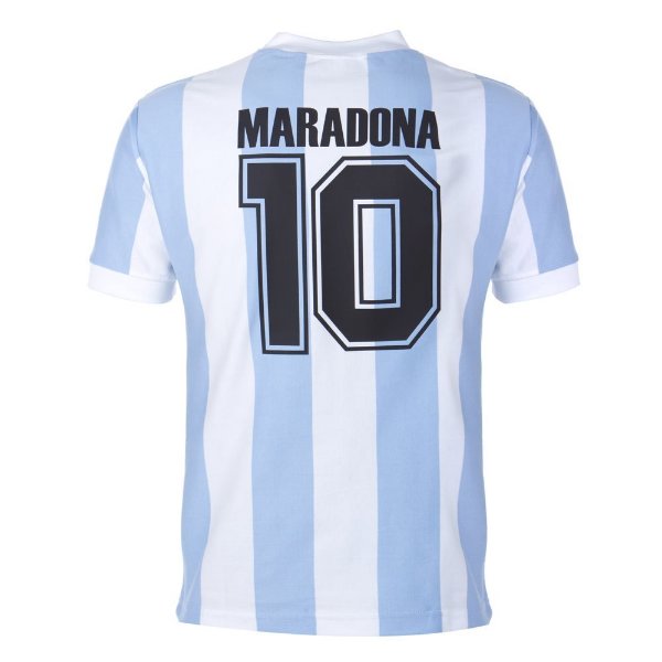 Image de Maillot rétro Argentine Maradona 1986 n°10
