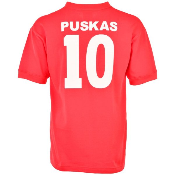 Image de Maillot rétro Hongrie Puskas Coupe du Monde 1954