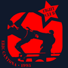Image de Spielraum - Cantona Fight Club Hoodie - Bleu Marine