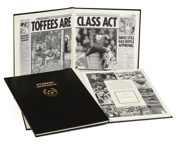 Image de TOFFS - Everton Football Newspaper Book