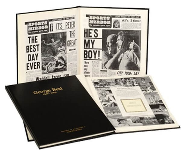 Image de TOFFS - George Best Football Newspaper Book