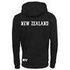 Image de Rugby Vintage- Sweat A Capuche Nouvelle-Zélande - Noir