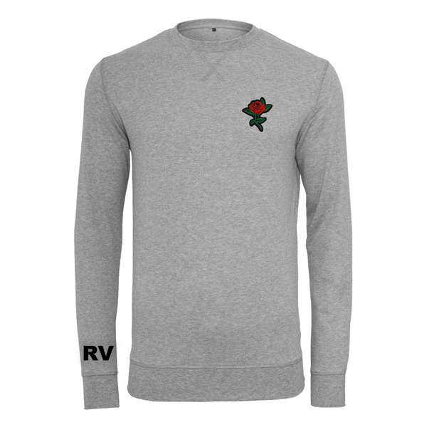 Image de Rugby Vintage - Angleterre Rose Light Sweatshirt - Gris