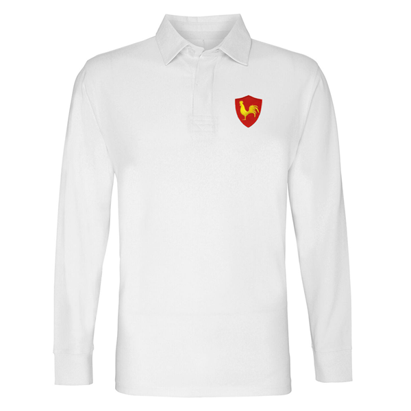 Image de Rugby Vintage - Maillot Retro de rugby France années 60 - Blanc