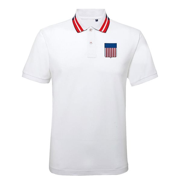Image de Rugby Vintage - Polo Etats Unis années 1970 - Blanc