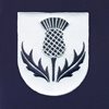 Image de Rugby Vintage - Polo Ecosse années 1960 - Navy/Blanc