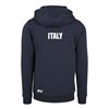 Image de Rugby Vintage- Sweat A Capuche Italie - Bleu Marine