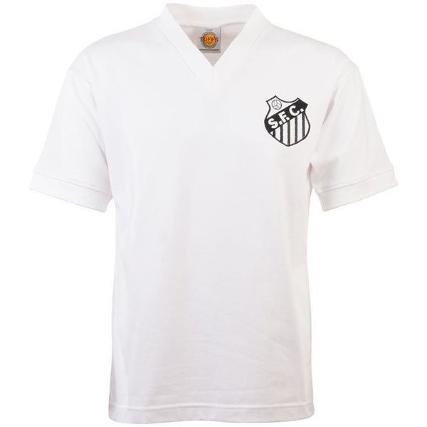 Image de Maillot de foot rétro Santos années 1950 - 1960