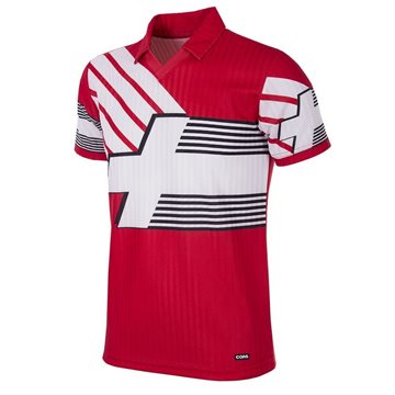 Agrandir l'image de Copa Football - Maillot rétro Suisse 1990-92 Image de Copa Football - Maillot rétro Suisse 1990-92