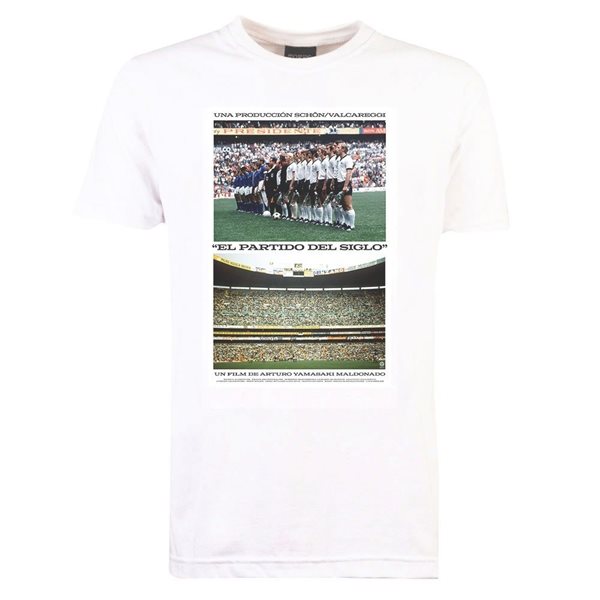 Image de TOFFS Pennarello - T-Shirt El Partido del Siglo 1970 - Blanc