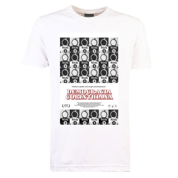 Image de TOFFS Pennarello - T-Shirt Democracia Corinthiana 1983 - Blanc