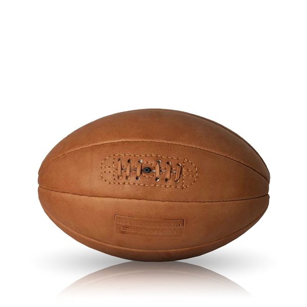 Image de P. Goldsmith & Sons - Ballon de rugby rétro années 1950 - marron clair