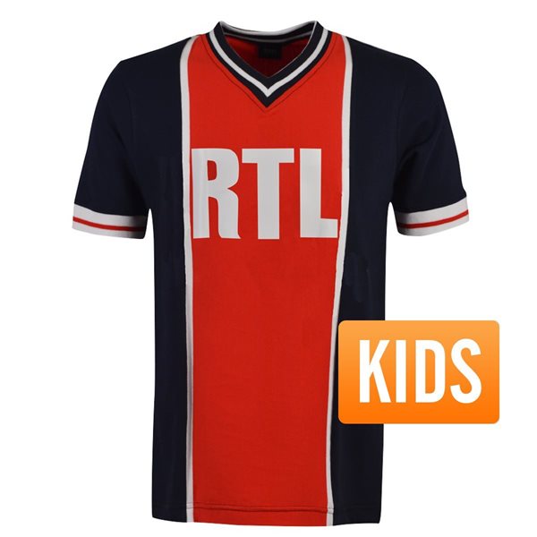 Image de Maillot rétro Paris Saint Germain RTL 1976-1979 - Enfants