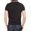 Image de Fred Perry - Polo Twin Tipped - Noir/ Porcelain