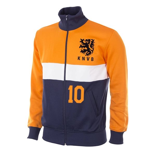 Holland Retro voetbaljack 1983 + Nummer 10