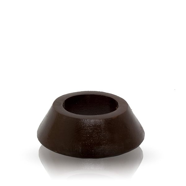 Image de P. Goldsmith & Sons - Socle en bois - Marron foncé
