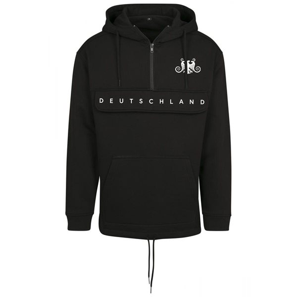 FC Eleven - Deutschland Anorak Hoodie - Black