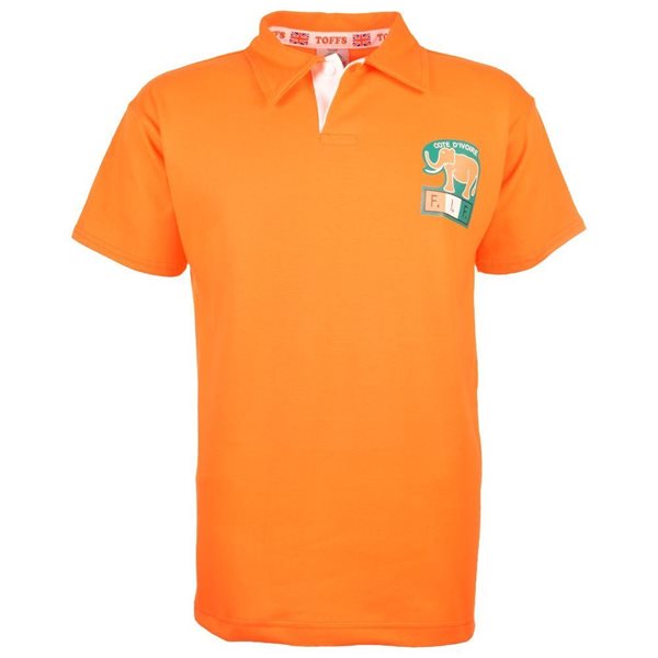 Ivory Coast Retro Football Shirt 1980's