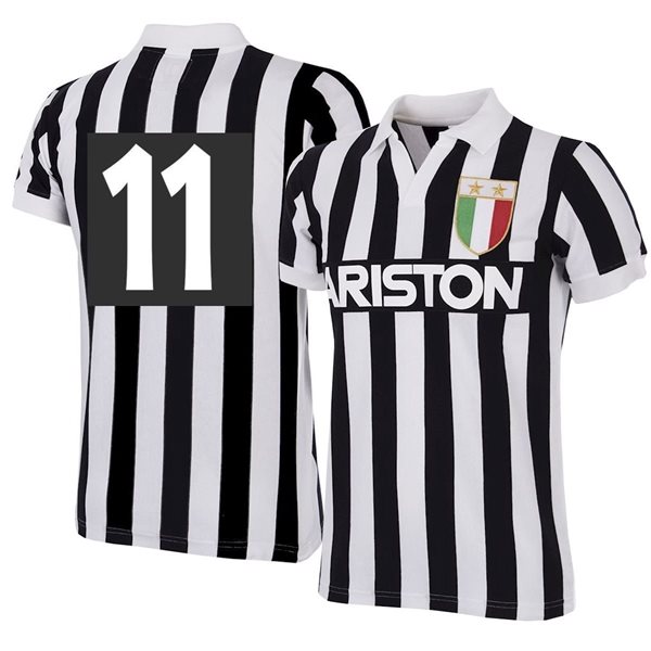 Image de Copa Football - Maillot rétro Juventus 1984-1985 + Nombre 11