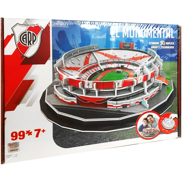 River Plate El Monumental Stadium - 3D Puzzle