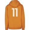 Ivory Coast Les Elephants 11 Hoodie - Orange