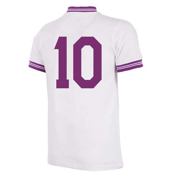 Anderlecht Retro Football Shirt 1973-1974 + Number 10 (Van Himst)