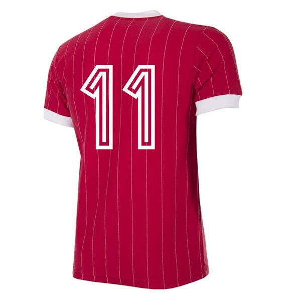 Image de Copa Football - Maillot rétro CCCP Coupe du Monde 1982 + Nombre 11 (Blokhin)