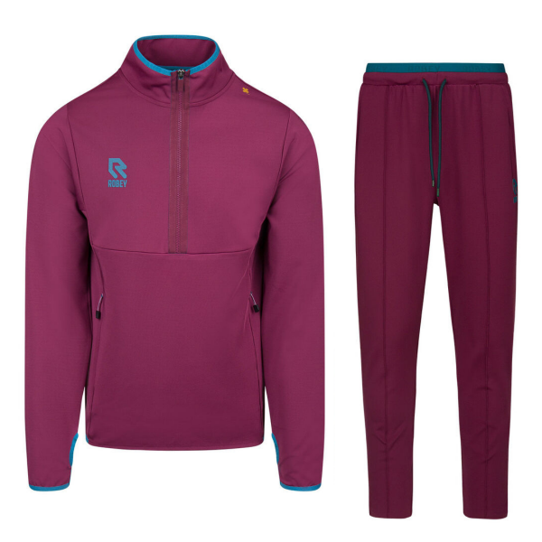 Robey - Off Pitch Scuba Track Suit - Burgundy