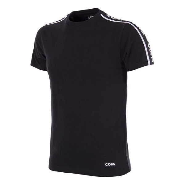 COPA Football - Taped Logo T-Shirt - Black