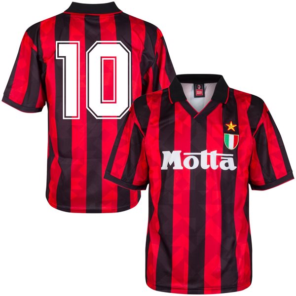 AC Milan Retro Shirt 1993-1994 + 10