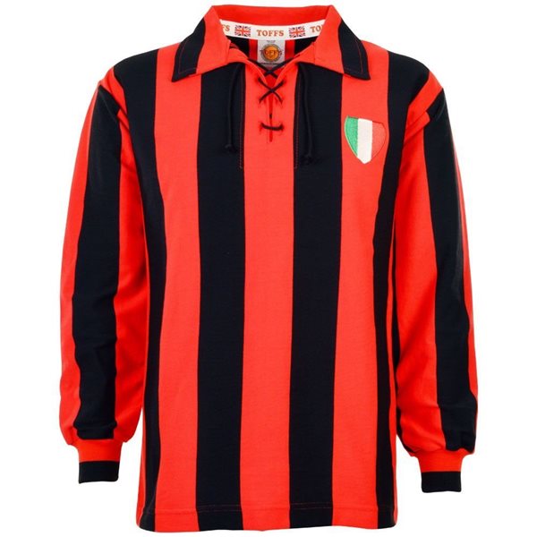 AC Milan Retro Football Shirt 1950's