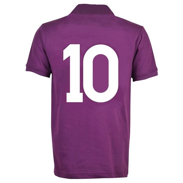 Fiorentina Retro Football Shirt 1970's + Number 10 (Antognoni)