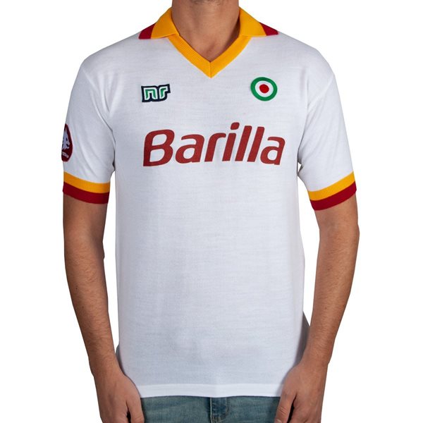 Ennerre AS Roma Away Shirt 1986-1987 + 7 