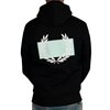 Fred Perry - Laurel Wreath Print Hooded Sweater - Black