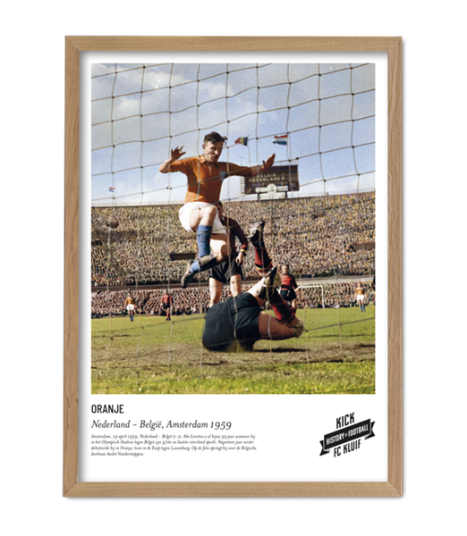 FC Kluif - Abe Lenstra - Oranje 1959 (70 x 50 cm) Poster